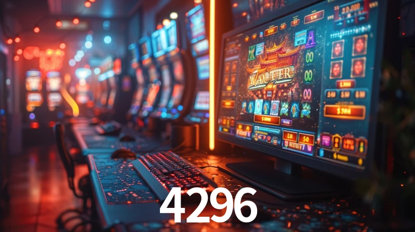 Sinta a adrenalina dos jogos de cassino com 4296